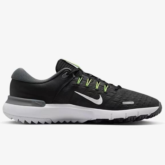 Nike Free Golf NN Golf Shoes Mens Size 13 Black Iron Grey White FN0332-001 NEW - Picture 2 of 7